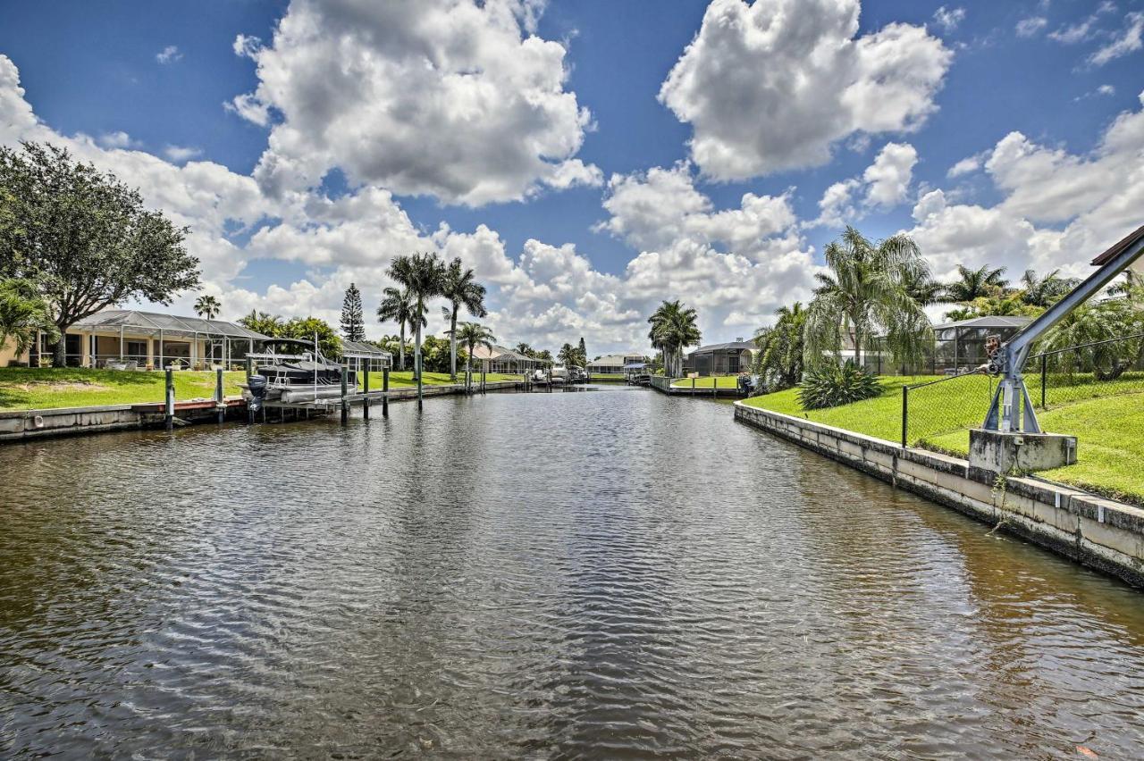 Canal-Front Oasis With Dock And Kayaks In Cape Coral! Exterior foto